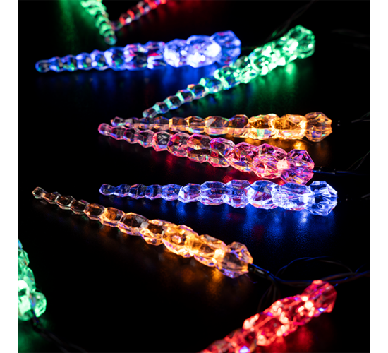 Светещи висулки 10бр RGB с батерии main image