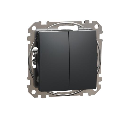 Сериен ключ 10AX антрацит SEDNA SDD114105 main image