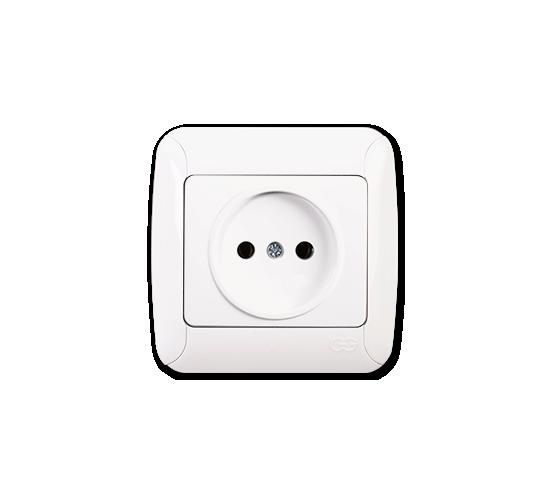 Контакт единичен Fantasy бял main image