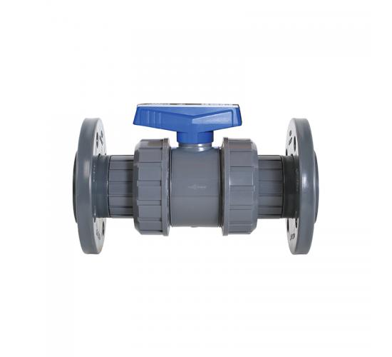 ПВЦ Кран сферичен фланшови ф63 main image