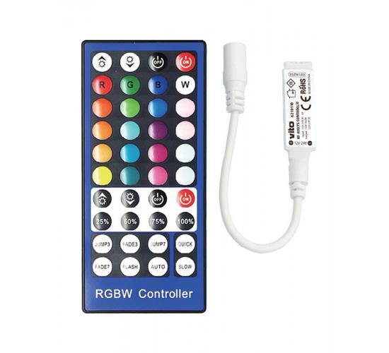 Контролер за  LED лента RGBW 12V-24V RF 40бутона RF main image