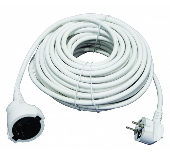 Куплунг гумен с 10 метра кабел бял 16A 240V H05VV-F 3x1 main image