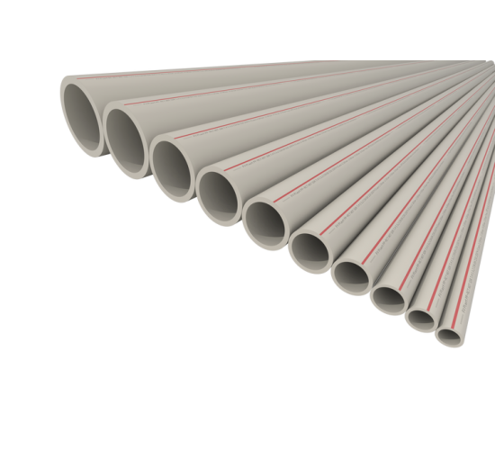 Полипропилен тръба ф50 х 8.3 мм PN20 (топла вода) 3 метра / цената е за метър main image