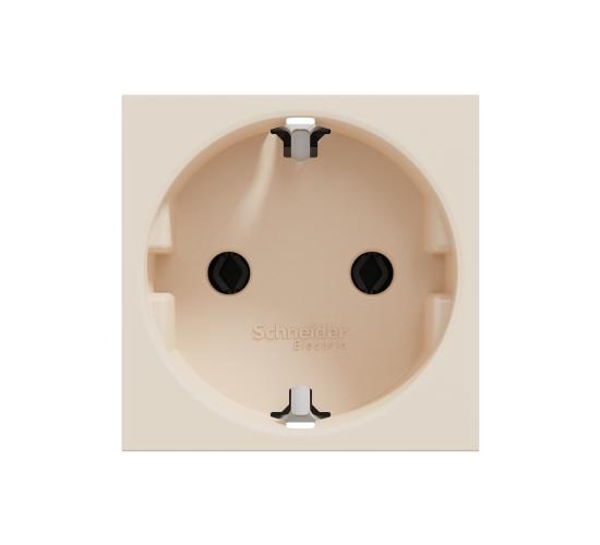 Контакт шуко 2P+E 16A 2 модулен NU303644 main image