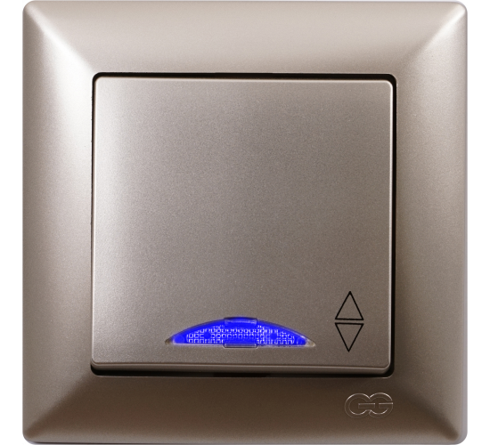 Ключ девиатор светещ схема 6 Visage бежов main image