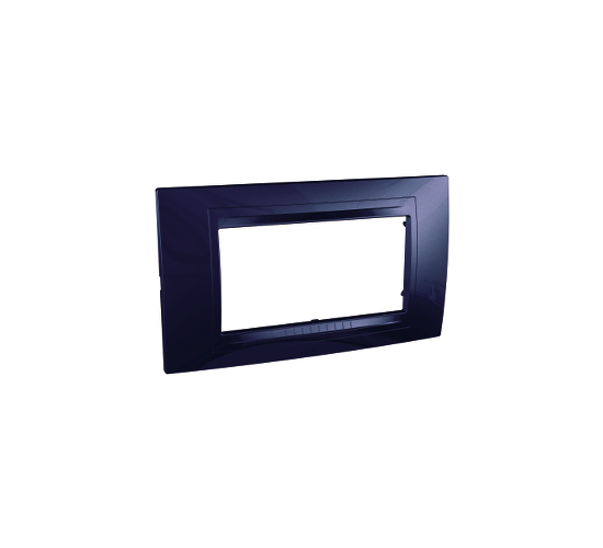 Рамка 4 модула Unica Allegro индиго main image