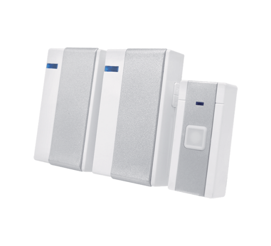 Безжичен звънец  5018 2 приемника/1 бутон AC 36 МЕЛОДИИ main image