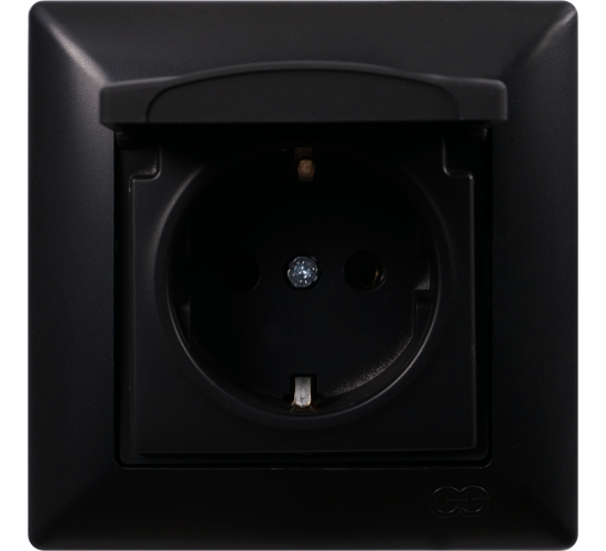 Контакт с капак Visage черен main image