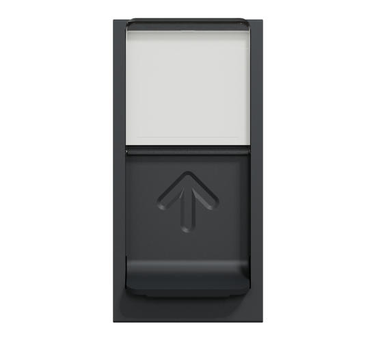 Компютърна розетка 1модулна  антрацит NU341454 main image