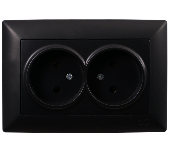 Контакт двоен Visage черен main image