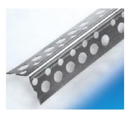 Алуминиев ъгъл за шпакловка 2.5м main image