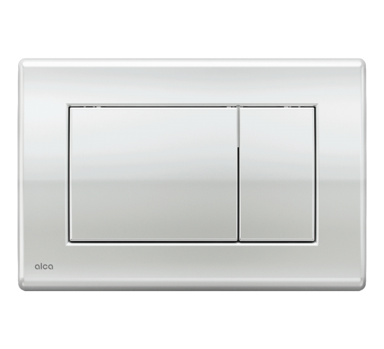 Бутон за вградени структури хром квадратен Alca main image