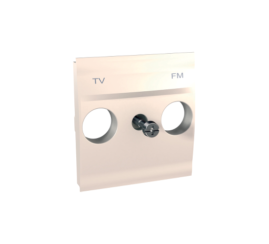 Капак за TV и радио розетка Unica слонова кост main image