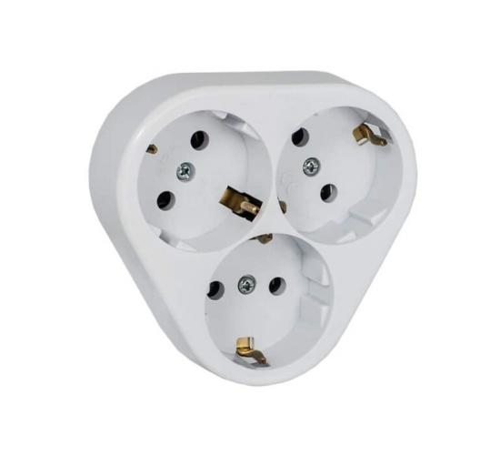 Контакт троен скрит монтаж  Класик 1 main image