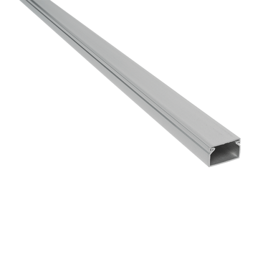 Кабелен канал  25х25мм-2метра сив main image