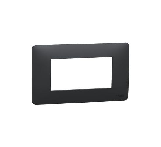 Четиримодулна рамка Unica Studio антрацит NU210454 main image