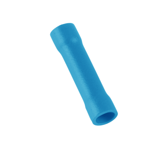 Кабелно съединение изолирано 1.5-2.5мм2/25мм дължина син/цена за пакет от 100бр/ main image