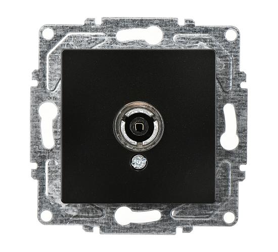 Контакт Егона TV черeн механизъм main image