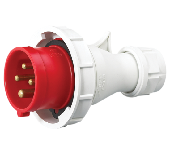 Щепсел подвижен HTN-0241 32А 3Р+Е 400V IP67 main image