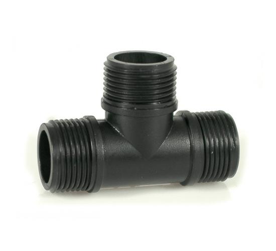 Полиетилен тройник резбови с външна резба 1" main image