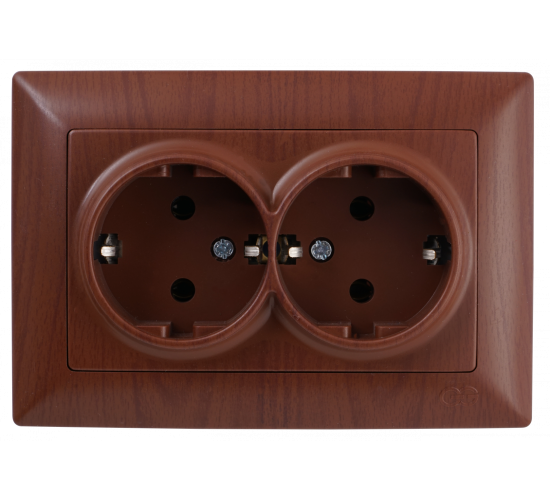 Контакт двоен Visage тъмен махагон main image