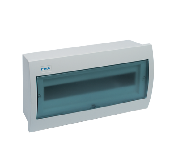 Табло открит монтаж прозрачна врата 18 модула main image