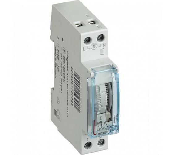 Часовник LEGRAND 16A с батерия и резерв main image