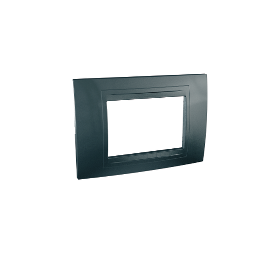 Рамка 3 модула Unica Allegro графит main image