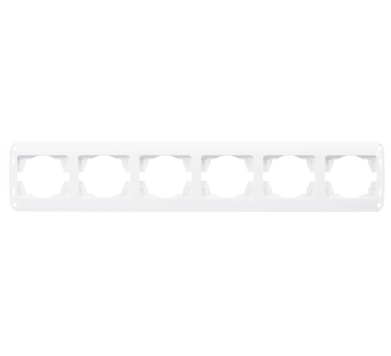 Рамка шесторна хоризонтална Fantasy бяла main image