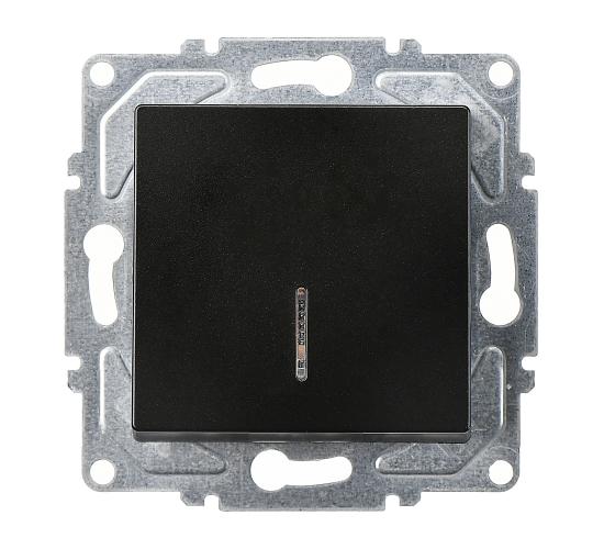 Ключ Егона единичен светещ черен механизъм main image