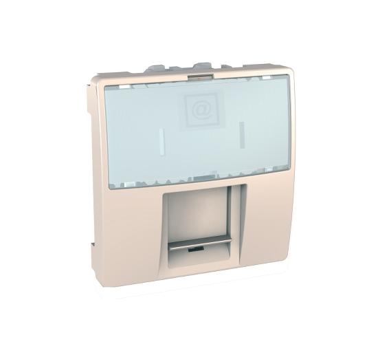 Механизъм компютър  2модулен cat6  MGU3.447.25 слонова кост main image