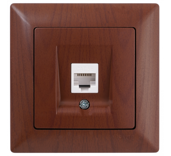 Контакт за компютър Visage тъмен махагон main image