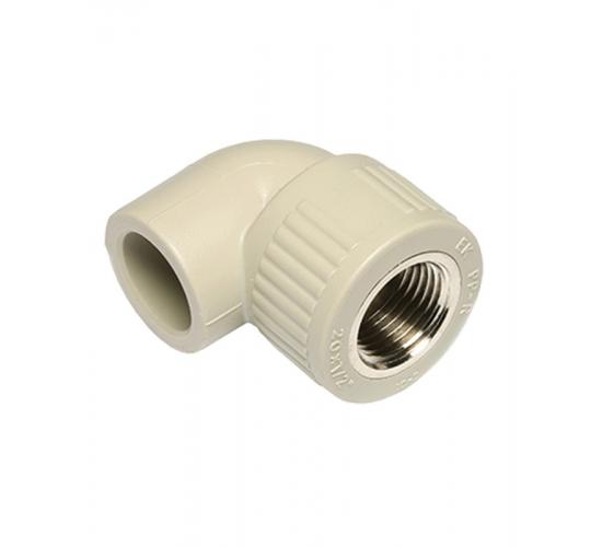 Полипропилен  коляно ф 16-1/2 с  вътрешна резба main image