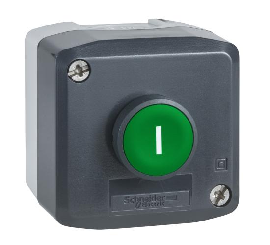 Бутониера за упрапвление с 1 бутон 1NO зелен main image