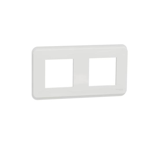Двойна рамка Unica Pro бяла NU400418 main image
