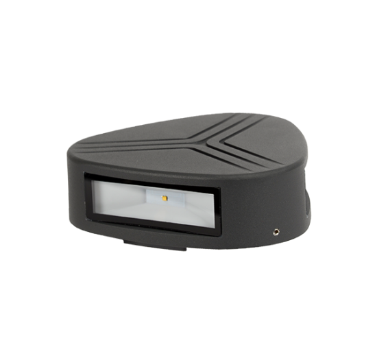 Фасадно осветително тяло Elmark OL9613 Тъмно сив 3x3W main image