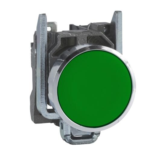 Бутон зелен пружинно връщане NO XB4BA31 main image