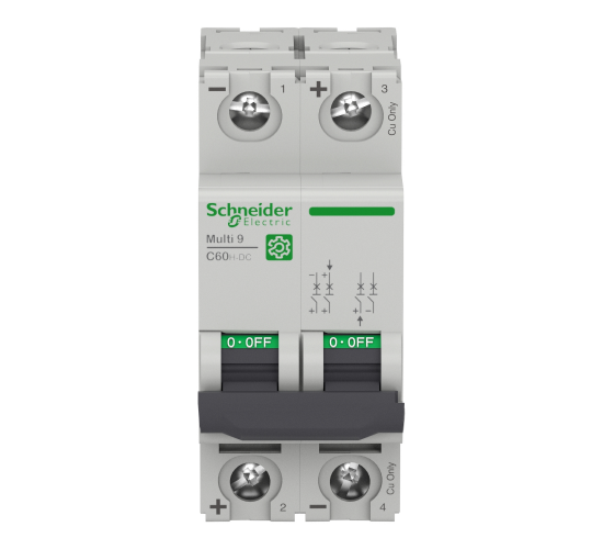 Автоматичен прекъсвач C60H-DC2Р 20A 500VDC M9U21220 main image