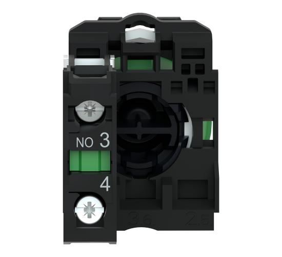 Бутон зелен пружинно връщане NO XB5AA31 main image