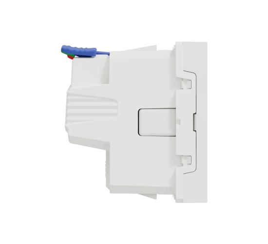 Контакт шуко с детска защита 16A 250V безвинтово свързване NU305718 бял main image