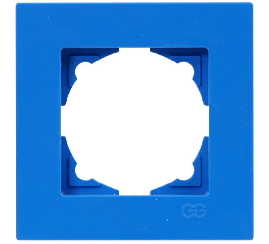 Рамка единична Eqona синя main image