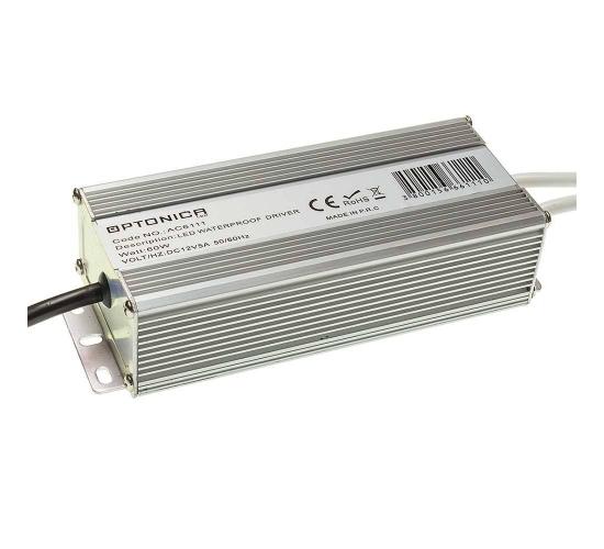 Захранване за LED лента 60W    5A 12VDC IP67 main image