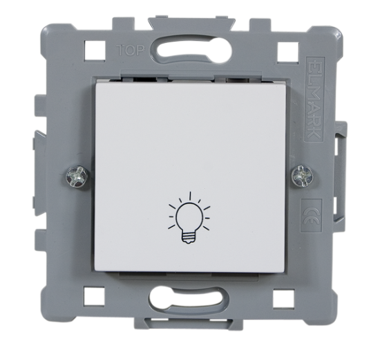 Стълбищен бутон бял SPLENDOR main image