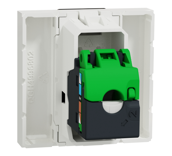 Компютърна розетка cat 5 RJ45бял NU341318 main image