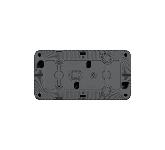 Mureva двоен контактен излаз Шуко, с детска Защита, безвинтово свързване,антрацит MUR36029 main image