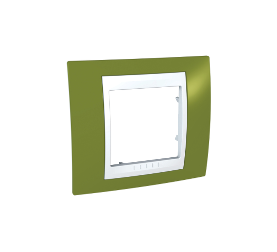 Рамка единична Unica яркозелена/бяла ДО ИЗЧЕРПВАНЕ НА КОЛИЧЕСТВАТА main image