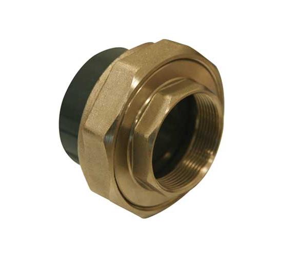 ПВЦ Холендър метален с вътрешна резба за лепене към ПВЦ ф63 x 2" UH main image