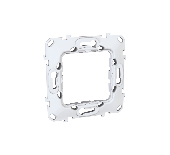 Монтажна рамка единична Unica пластмаса бяла без крачета ДО ИЗЧЕРПВАНЕ НА КОЛИЧЕСТВАТА main image