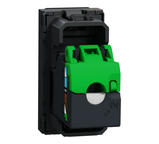 Компютърна розетка 1модулна  антрацит NU341454 main image