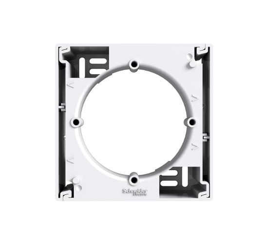 Единична конзола за открит монтаж, бяла Asfora main image